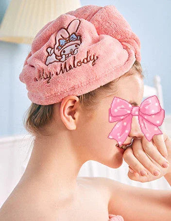 Fashion Anime Bathrobe and Shower Cap PN3807 - Bear Hugs