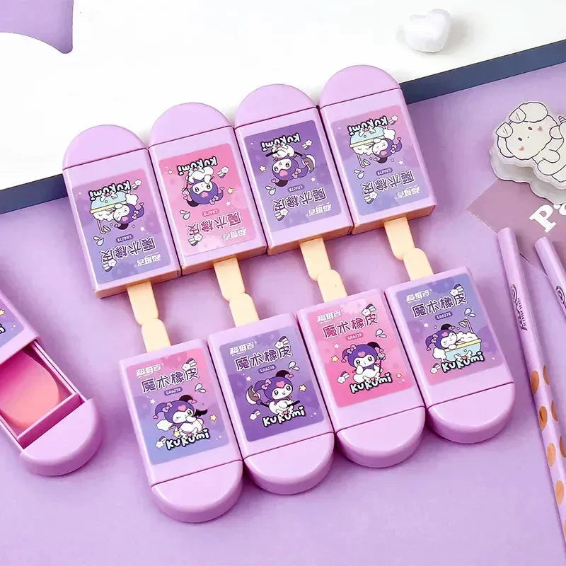 Kuromi Popsicle Magic Box Eraser