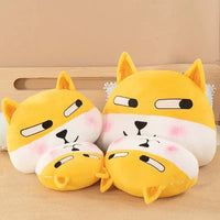 Expressive Shiba Inu Pillow