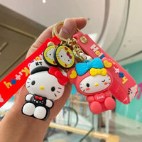 Hello Kitty Chic Clips Keychain
