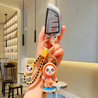 Astro Panda 3D Keychain