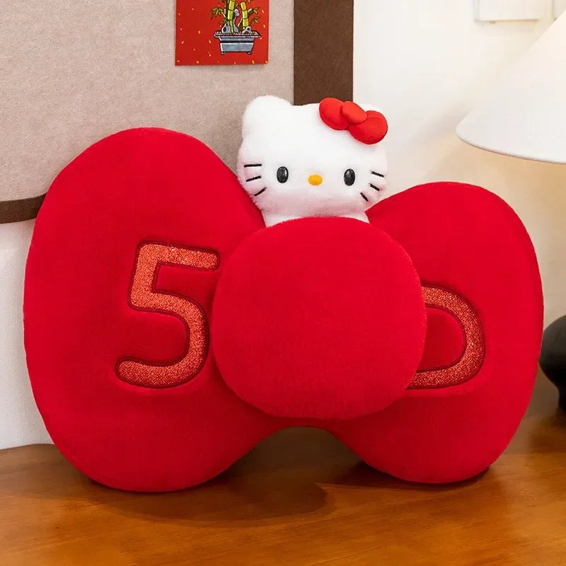Hello KT 50th Anniversary Plush Pillow