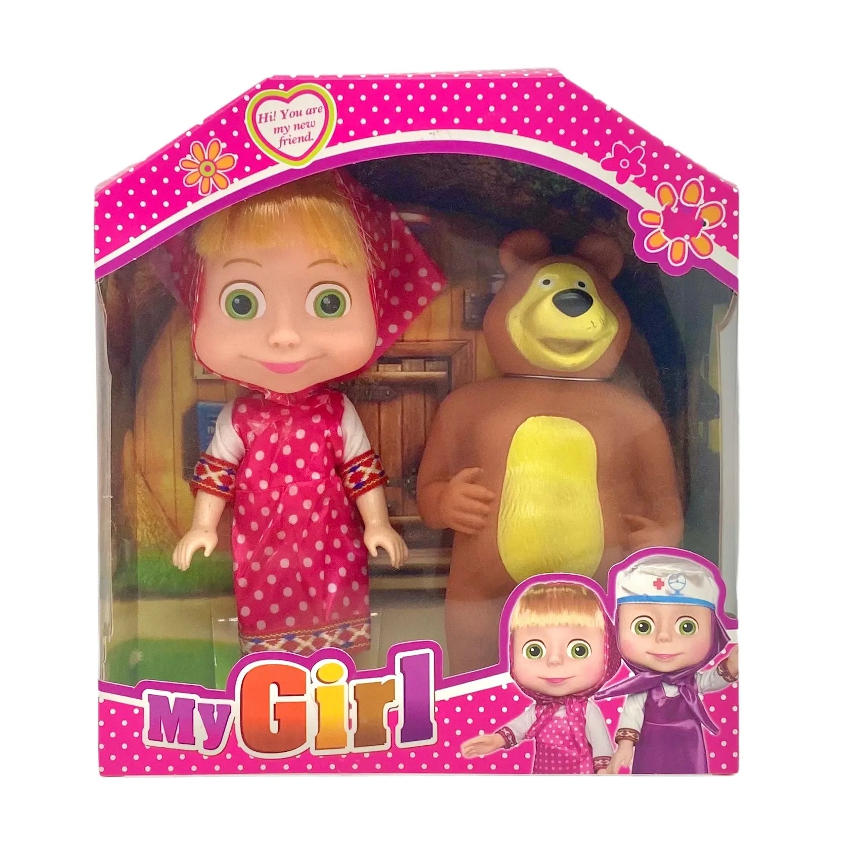 Masha and the Bear Partner Dolls