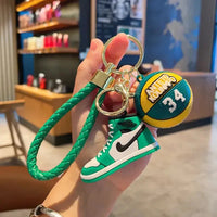 Air Bound Sneaker Ball Keychain