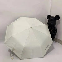 Golden Rose Luxury Tri-Fold Umbrella