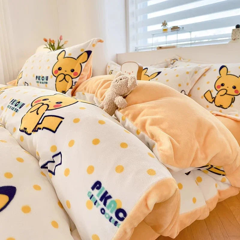 Kawaii Cartoon Bedding Set PN6255 - Bear Hugs