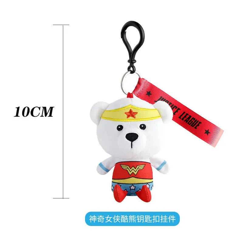 Justice League Superhero Bear Keychains