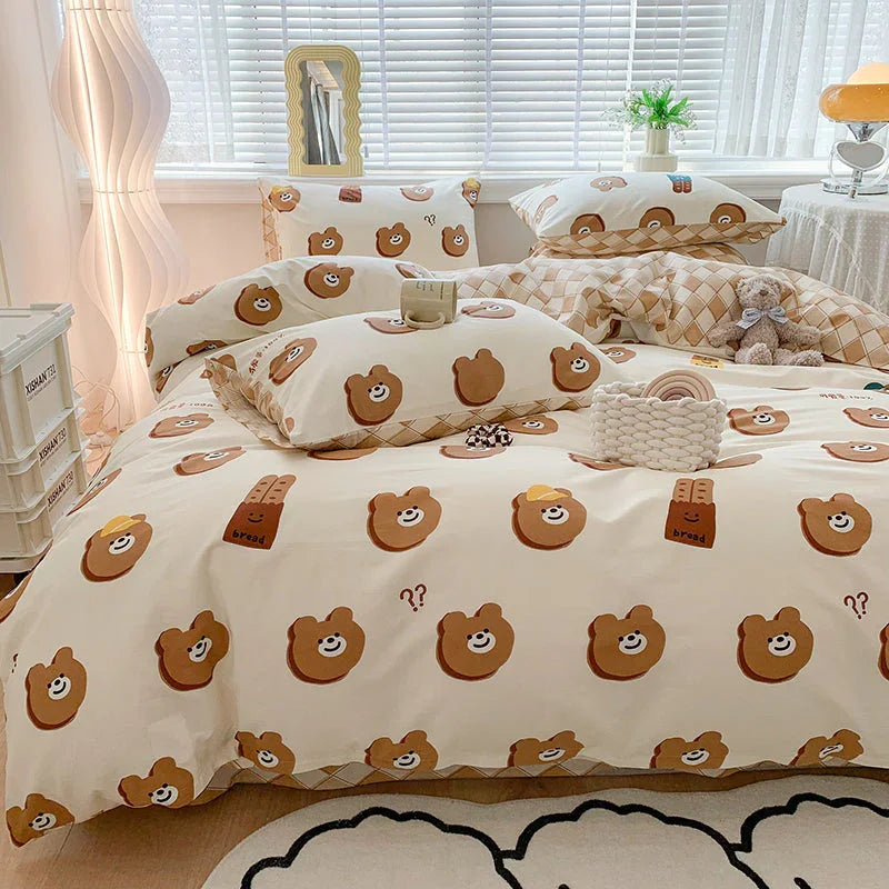 Cute Bear Bedding Set PN5112 - Bear Hugs