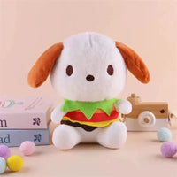 Hamburger Pochacco Cosplay Plushie (25 cm)