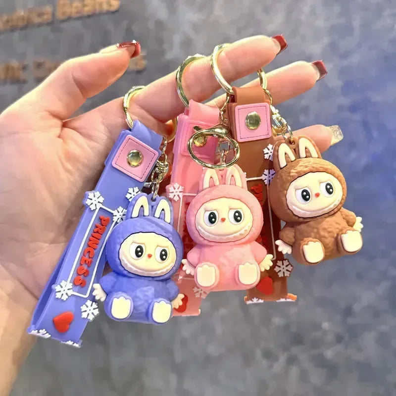 Princess Perch Labubu 3D Keychain