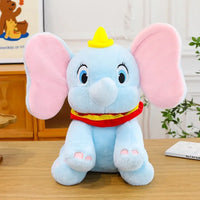 Peluche éléphant aux oreilles tombantes 