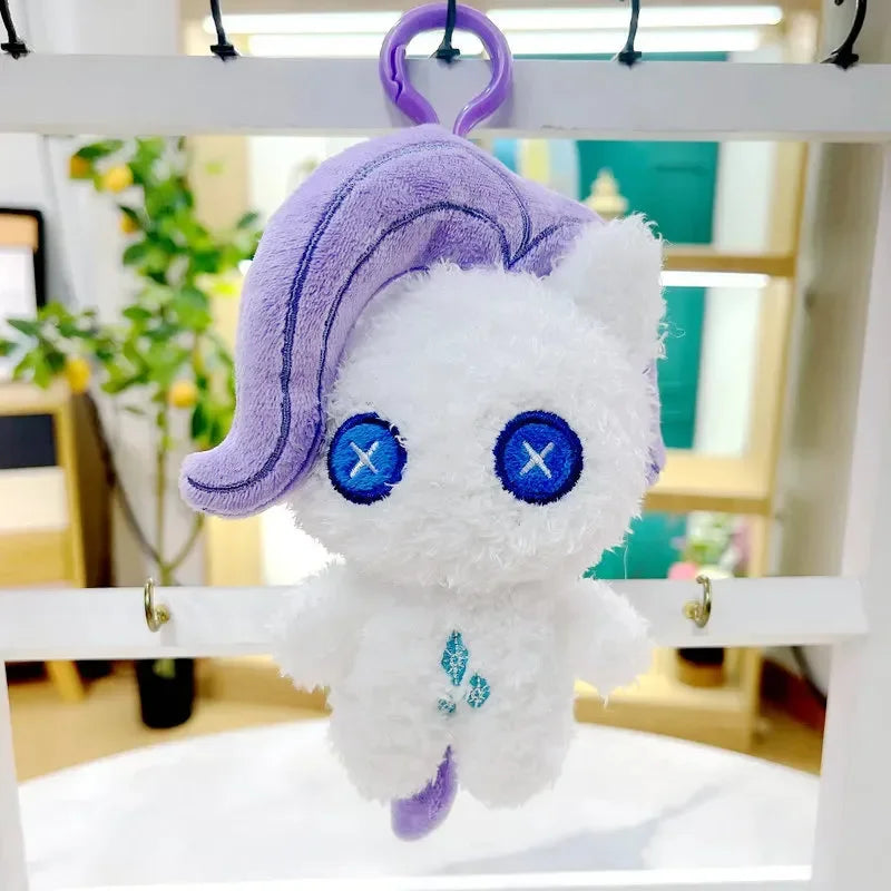Colourful Lil' Ponies Plush Keychain