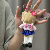 Hello KT Glam Glide Plush Keychain
