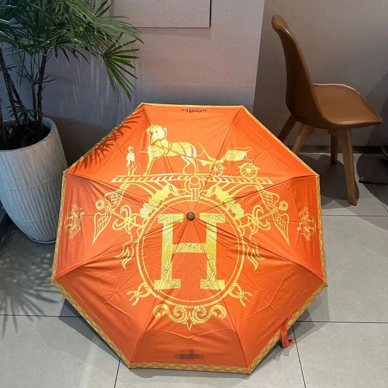 Horse Carriage Luxury Designer Umbrella