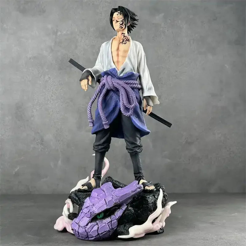 Figurines de luxe Naruto et Sasuke (42 cm) 