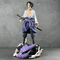 Figurines de luxe Naruto et Sasuke (42 cm) 