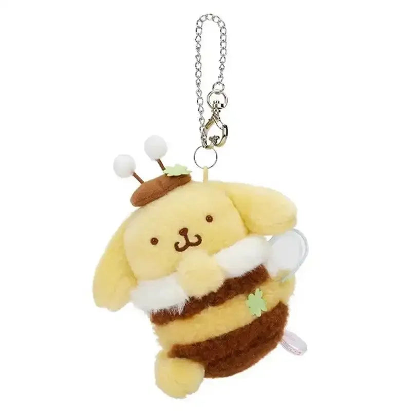 Sanliou Flower Field Plush Keychain