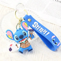 Blue Alien Adventure Keychain