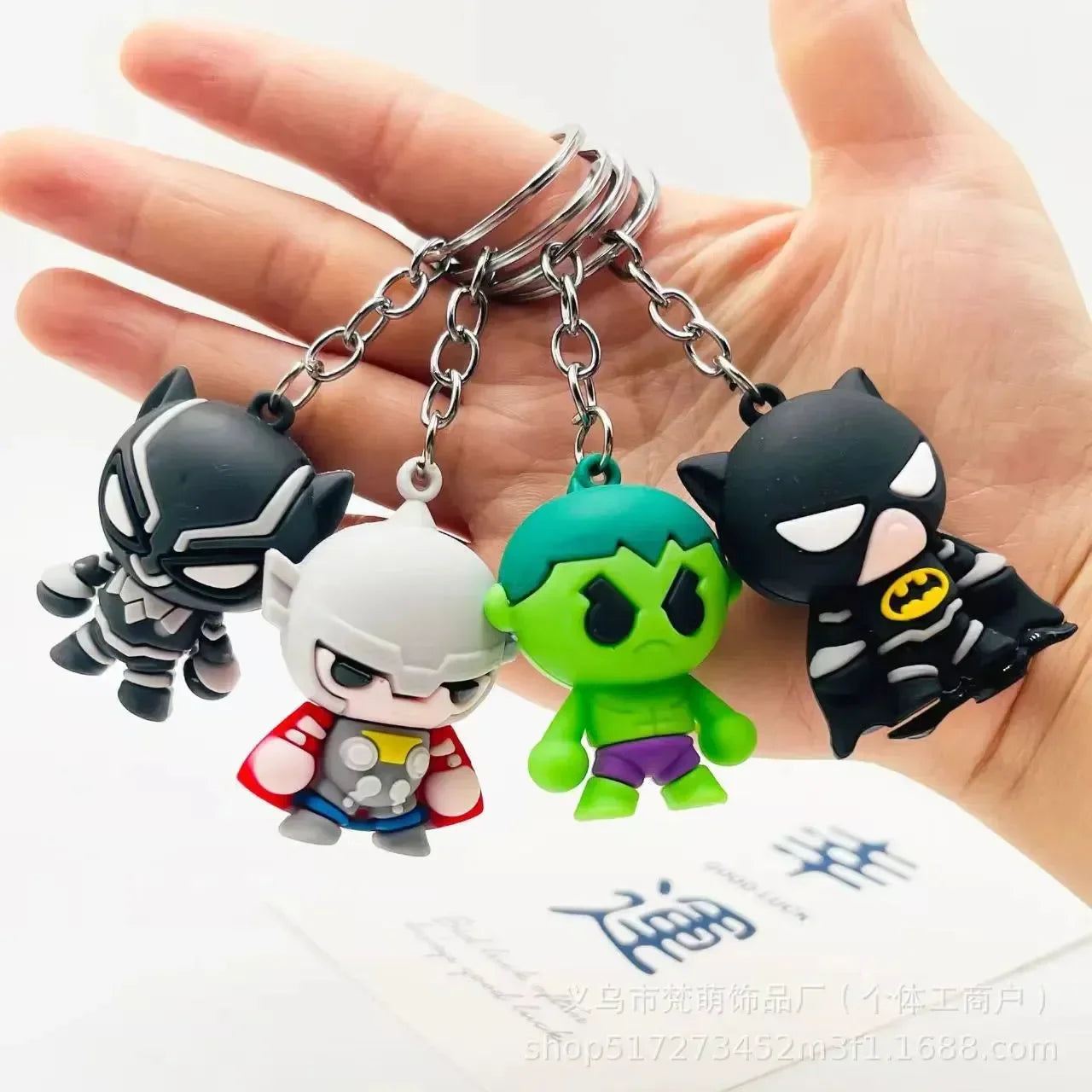 League of Legends Superhero Keychain