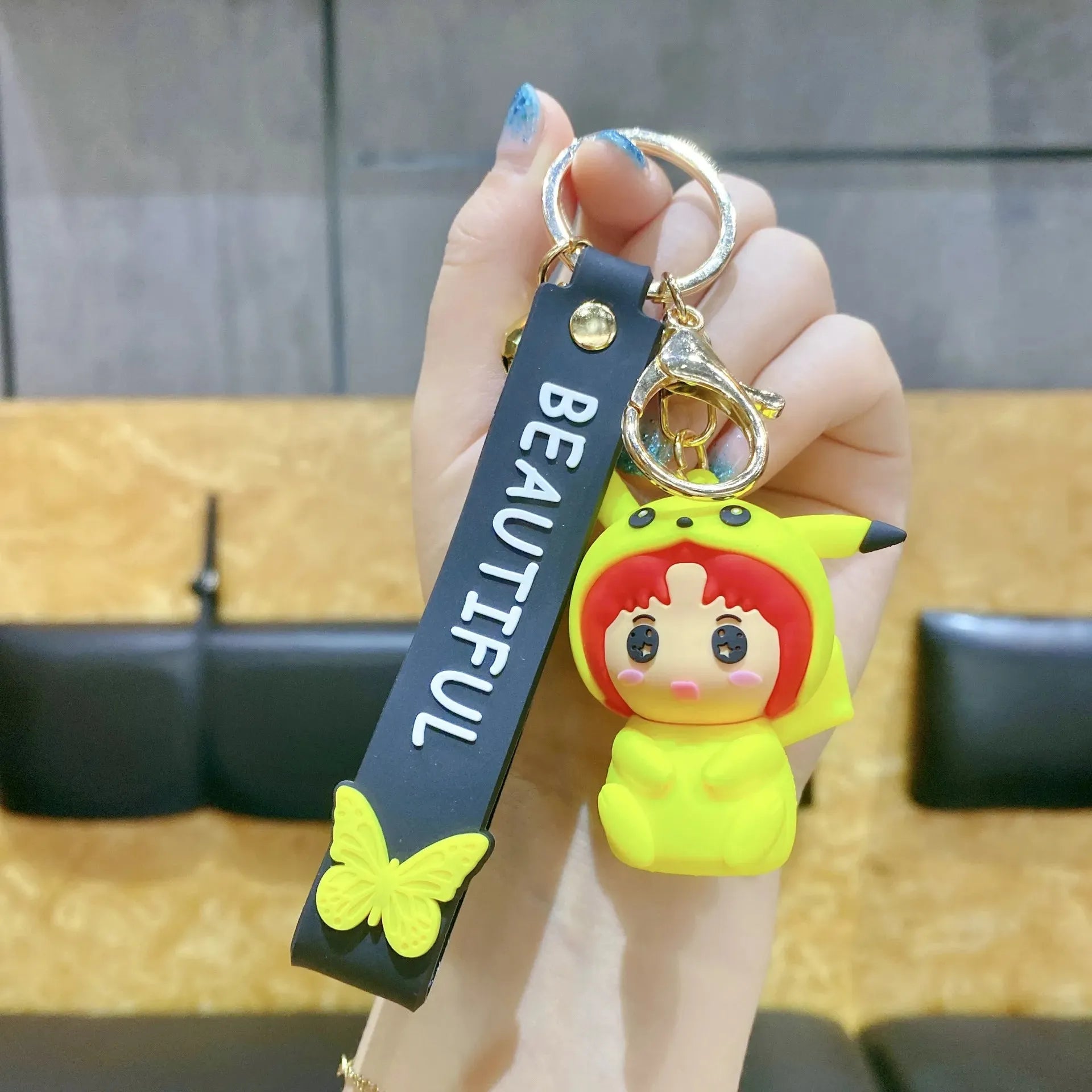 Kawaii Cartoon Cosplay 3D Keychain