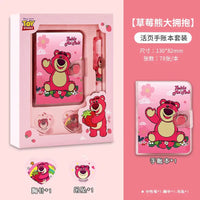 Cute Lotso Strawberry Bear Notebook Gift Set