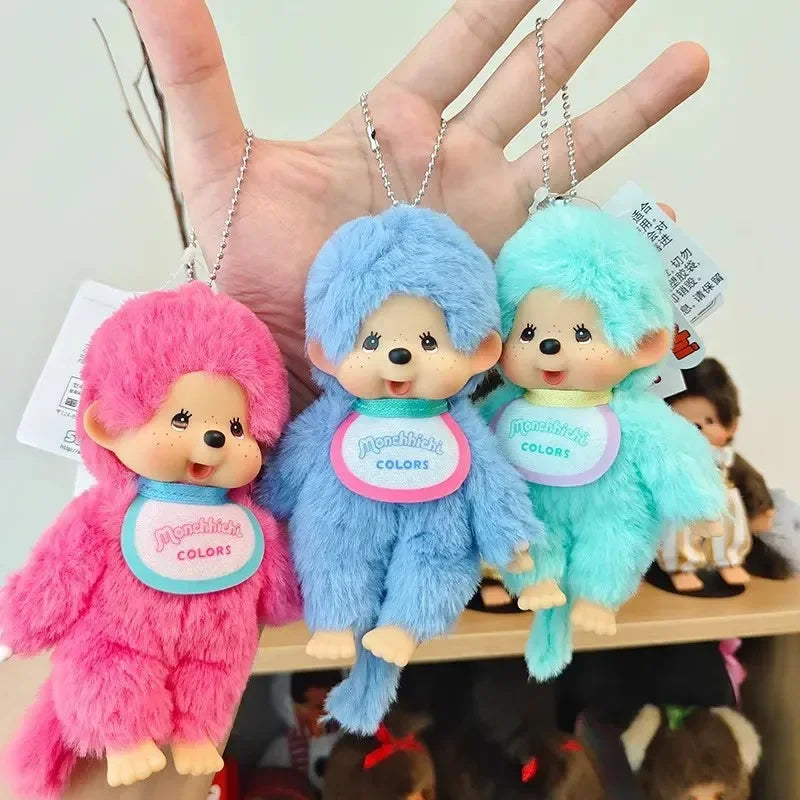 Monchichi Color Series Plush Keychain