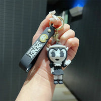 Bendi and The Ink Machine 3D Keychain