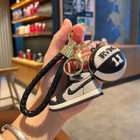 Air Bound Sneaker Ball Keychain