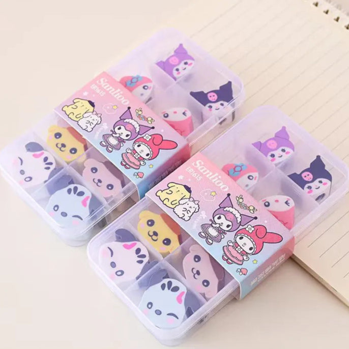 Sanrio Character Cuties Eraser Set