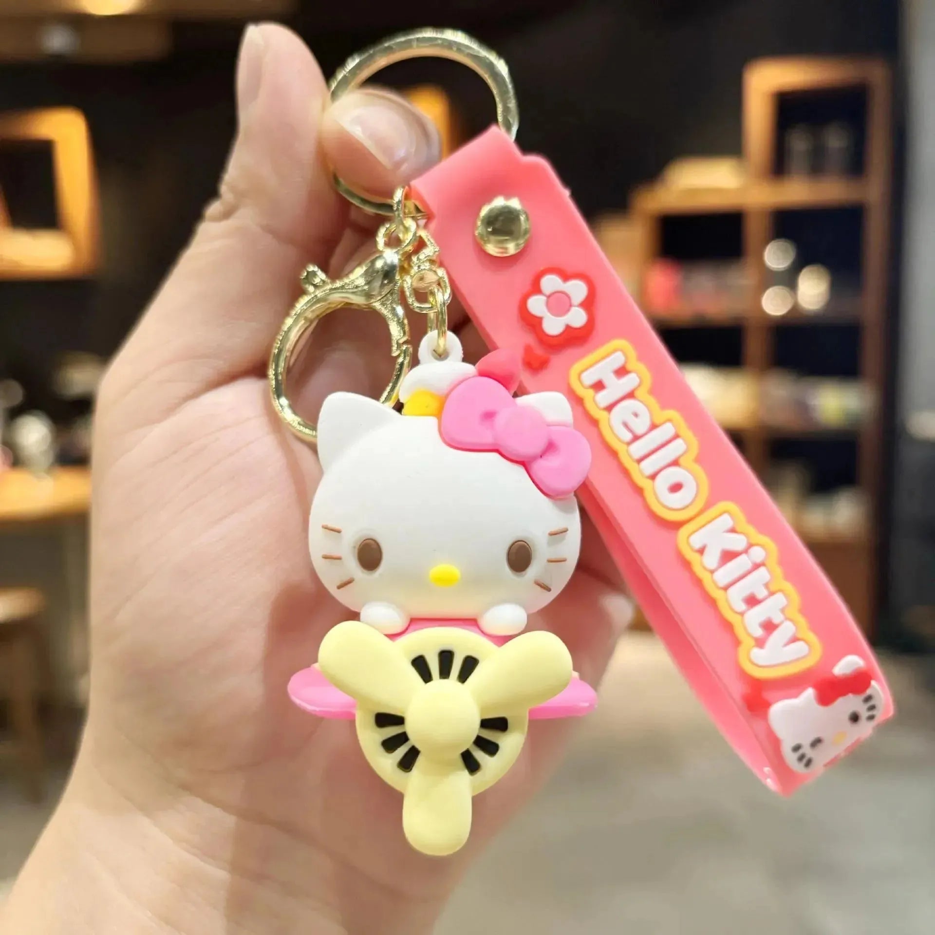 Sanrio Aeroplane 3D Keychain