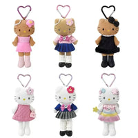 Hello KT Glam Glide Plush Keychain
