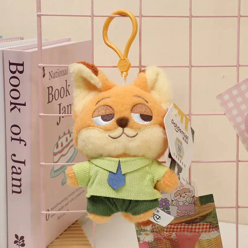 Zootropolis Squad Premium Plush Keychains