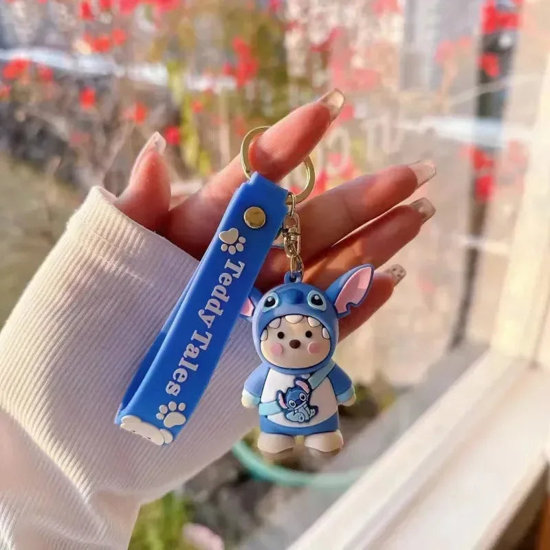 Teddy Tales Lena Bear Keychain