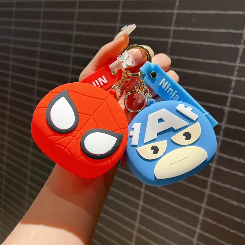 Marvel Silicon Coin Pouch Keychain