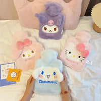 Cute Sanrio Kuromi Plush Hot Water Bag