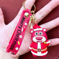 Lotso Bear Christmas Cheer Keychain