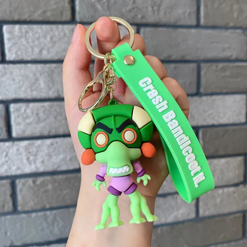 Crash Bandicoot 3D Keychain