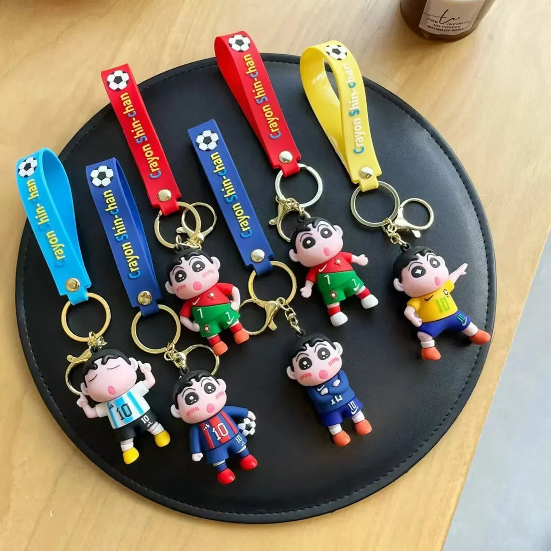 Shin-chan World Cup Wonders Keychain