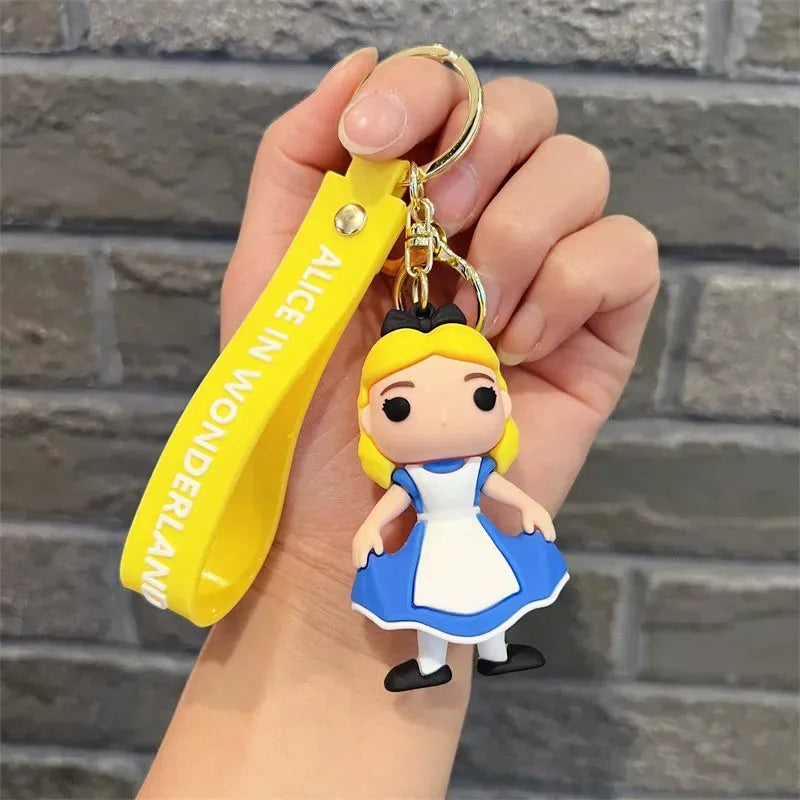 Alice In Wonderland 3D Keychain