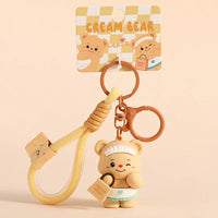 Butter Bear Boutique Loop Keychain