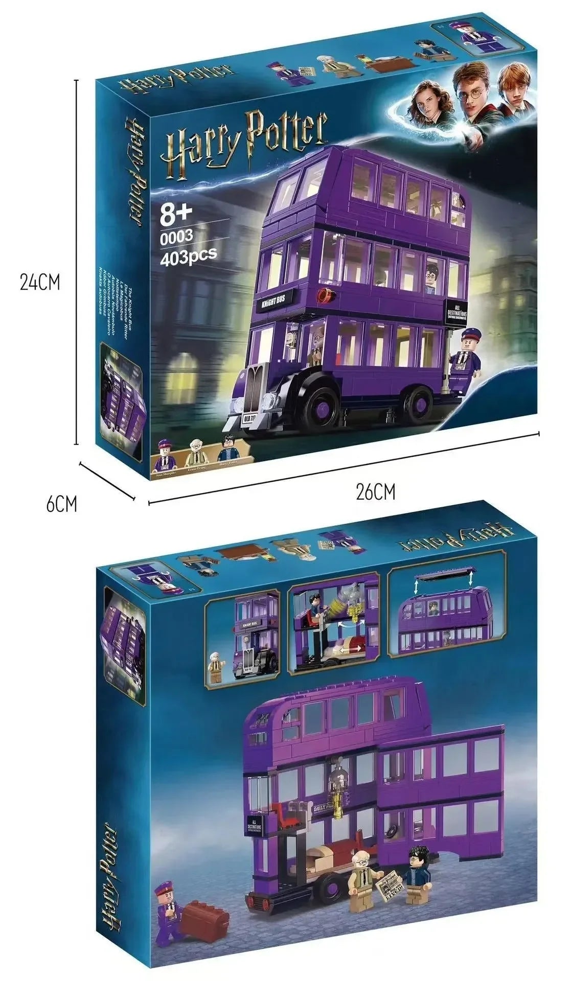 Knight Bus Advanced Building Block Set