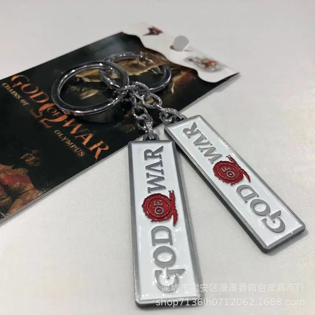 God of War Metal Keychain Collection