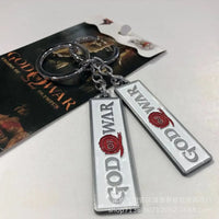 God of War Metal Keychain Collection