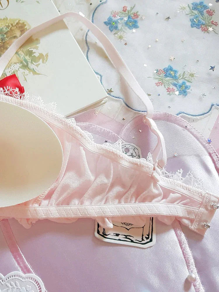 Medoly Peachy Blossom Lingerie Set