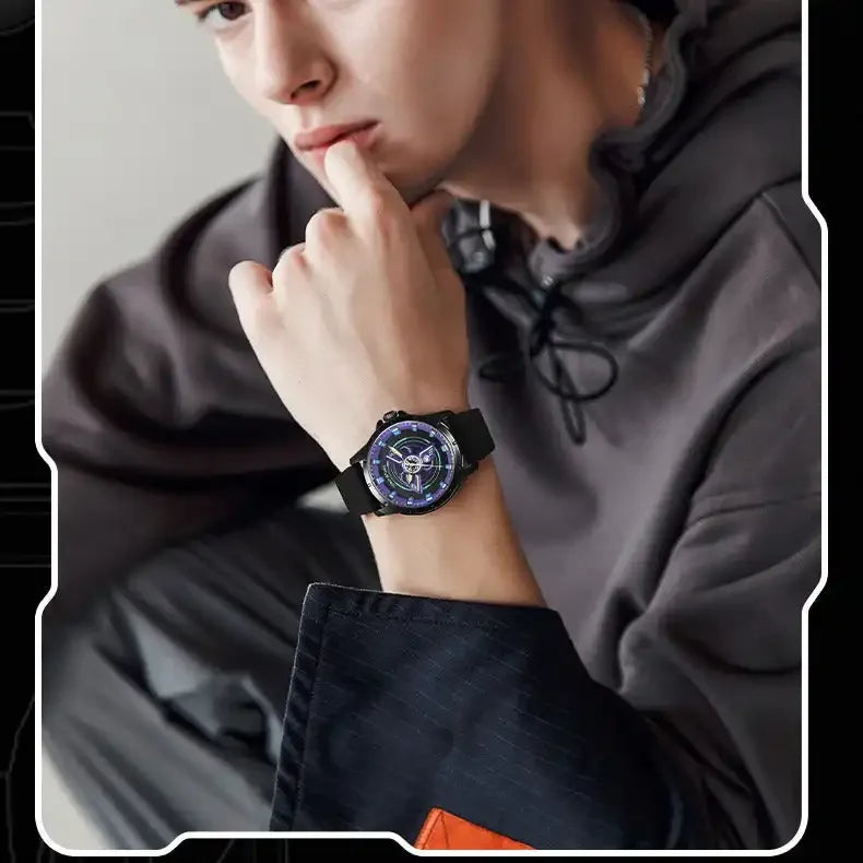 MRVL Iron Man Heroic Glow Watch