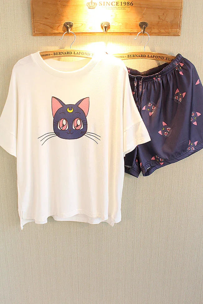 Kawaii Luna Pajamas Suits PN2732 - Bear Hugs