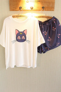 Kawaii Luna Pajamas Suits PN2732 - Bear Hugs