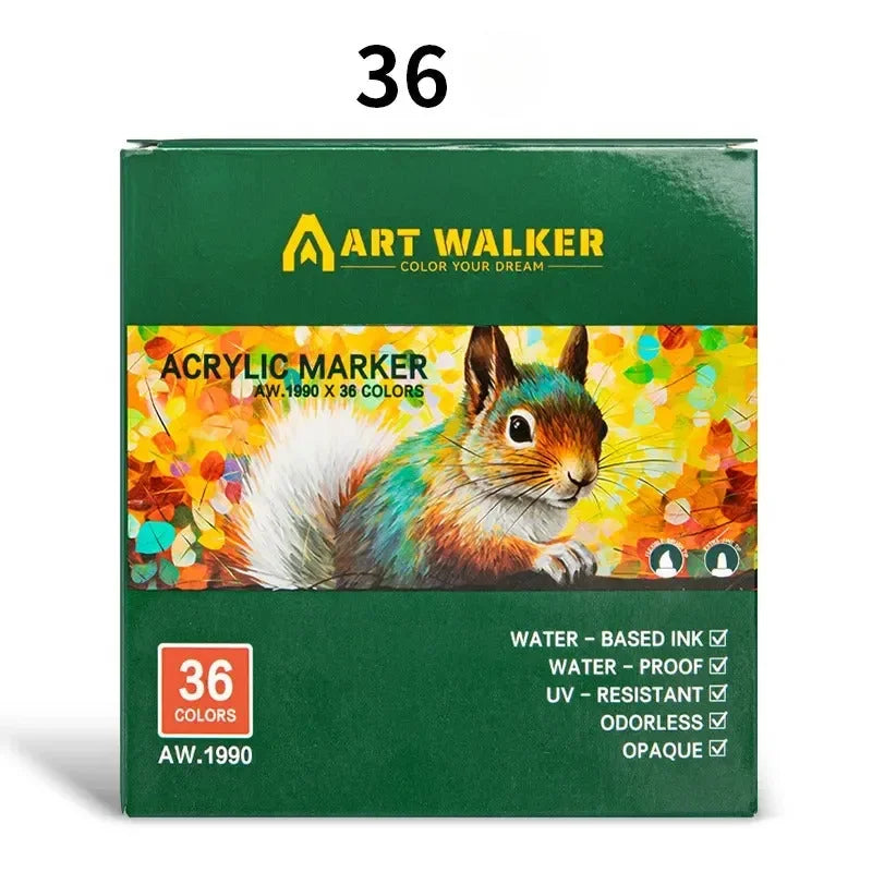 Art Walker Acrylic Marker Pen Set