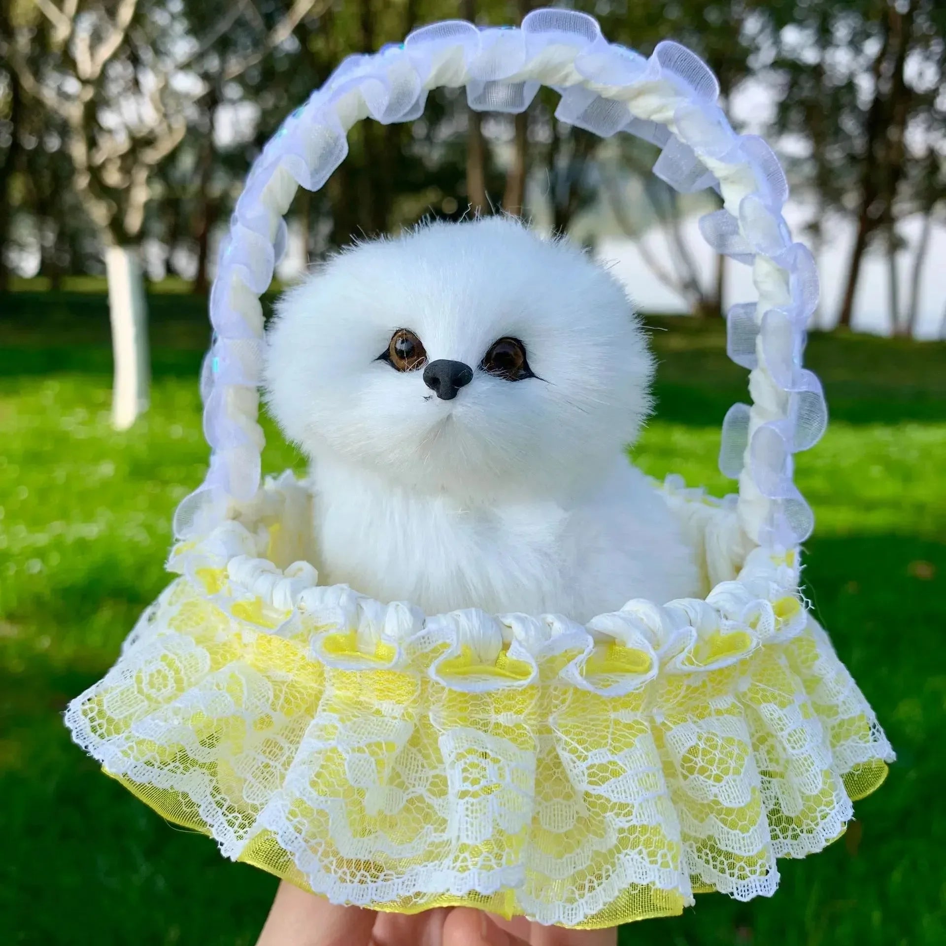 Glowing Basket Buddies Pet Plush