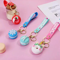 Melody Munchies Donut Keychain
